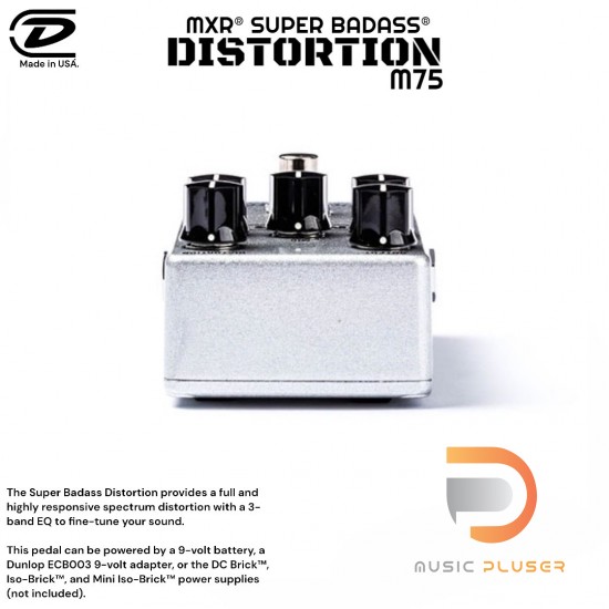 Dunlop MXR Distortion+ Pedal M104 : Amazon.in: Musical Instruments